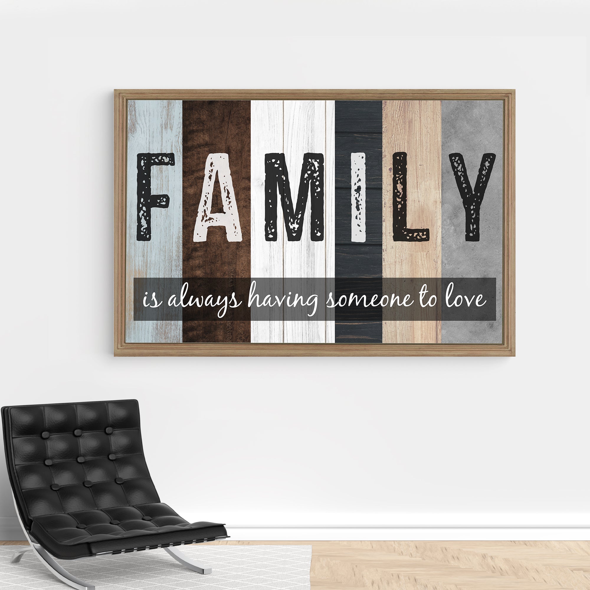 Family - Having Someone To Love Gallery Wrapped Canvas
