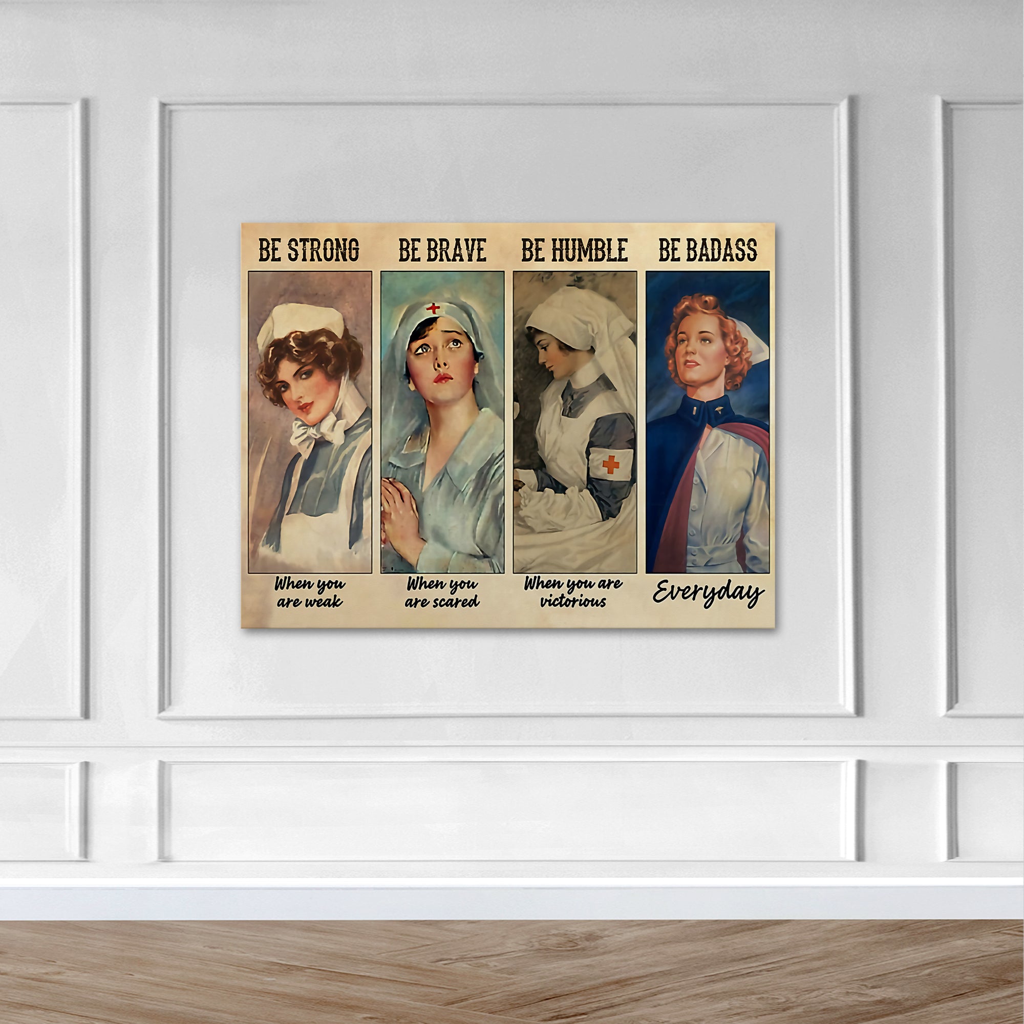 The Beautiful Nurses Gallery Wrapped Canvas